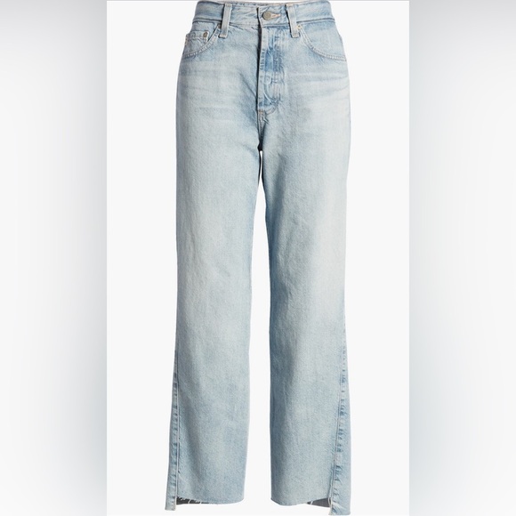 AG Twisted Alexxis High Rise Vintage Fit Straight Jeans in Sphinx Wash, Size 29 - Picture 5 of 13